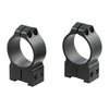 WARNE MFG. COMPANY 30MM HIGH MATTE BLACK TIKKA RINGS
