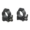 WARNE MFG. COMPANY 1" MEDIUM (0.925") QD 19MM DOVETAIL RINGS, BLACK