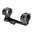 WARNE MFG. COMPANY 35MM ULTRA HIGH (1.54") 0 MOA MOUNT, BLACK