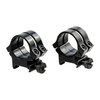 QUAD LOCK RINGS tarjoavat kaksinkertaisen kiinnitystehon ja tasaisen puristuspaineen, mikä estää tähtäimen kääntymisen ja pitää painon minimissä.