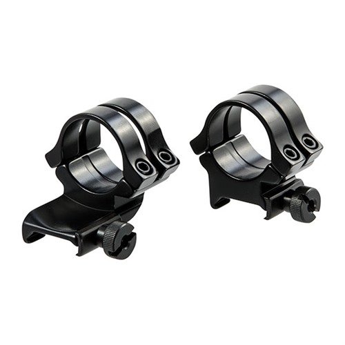 QUAD LOCK RINGS tarjoavat kaksinkertaisen puristusvoiman, 210° kattavuuden ja alumiinirakenteen, joka pitää painon minimissä ja estää tähtäimen kiertymisen.