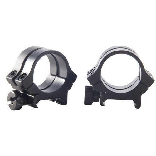 QUAD LOCK RINGS tarjoavat kaksinkertaisen kiinnitystehon ja 210° peittoalueen, mikä estää tähtäimen pyörimisen ja pitää painon minimissä alumiinirakenteen ansiosta.