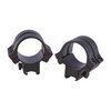 QUAD LOCK RINGS tarjoavat kaksinkertaisen kiinnitysvahvuuden, 210° peitto jakaa paineen tasaisesti ja estää tarkkuuskiväärin kiertymisen. Alumiinirakenne pitää painon minimissä.