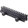 Weaver AR-15/M16 Single Rail Mount - kevyt ja kestävä alumiinirakenne, lisää kiinnitysmahdollisuuksia ilman aseiden muokkausta, yhteensopiva Picatinny- ja Weaver-tarvikkeiden kanssa.