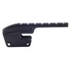 Helppo asentaa, ei porausta tai muutoksia. Alhainen profiili, kestävä muovi, säänkestävä. Sopii Remington 870, 1100, 11-87 ja Mossberg 500, 835.