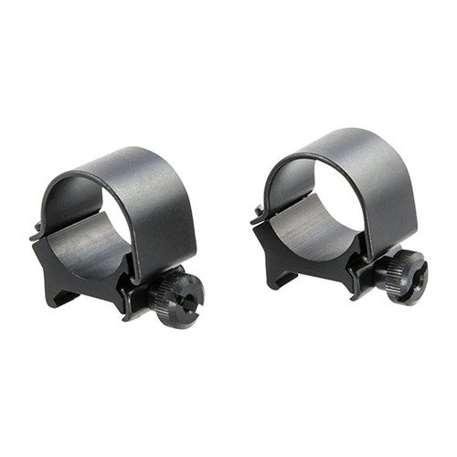WEAVERin TOP MOUNT RINGS, 1" Medium, Matte Blue, tarjoavat kestävän alumiinirakenteen ja teräksiset osat, saatavilla eri korkeuksilla eri tähtäimille.