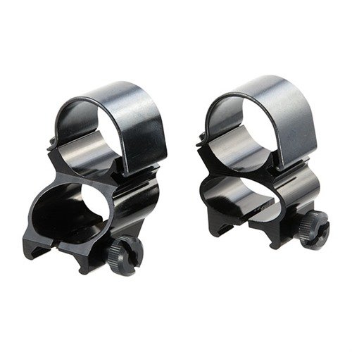 WEAVERin SEE-THRU MOUNT RINGS tarjoavat laajan, ovaalin muotoilun, joka mahdollistaa sekä rautasightien että kiikarin käytön. Sopii 1" (2.5cm) kiikareille.