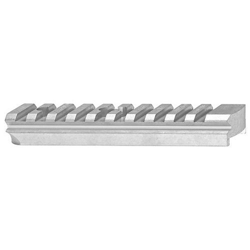 RUGER® Redhawk®, Blackhawk® ja GP100® -kiväärille suunniteltu Drill and Tap Mount kiinnittää tähtäimen yläremmiin, hyväksyy Weaver-tyyliset renkaat.