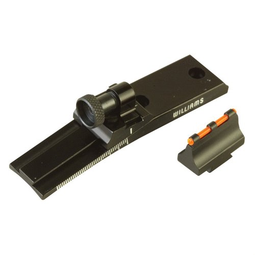 Päivitä Ruger® 10/22® -kiväärisi näkyvyyttä kirkkailla punaisilla kuituoptisilla etusiteillä ja täysin säädettävillä takasiteillä.