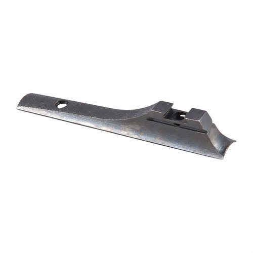 .438" Screw-on Streamlined Ramp on valmistettu kiillotetusta ja sinistetystä teräksestä, jossa on kaksi kiinnitysruuvia ja tarkka korkeus- ja leveysmittaus.