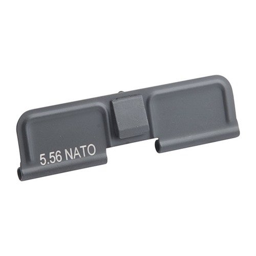 Wilson Combat AR-15 ejection port covers mahdollistavat eri kaliiperien nopean tunnistamisen. Musta Armor-Tuff® -viimeistely ja valittava kaliiperi.