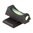 WILSON COMBAT VICKERS ELITE FRONT SIGHT GREEN FIBER OPTIC .165" HEIGHT