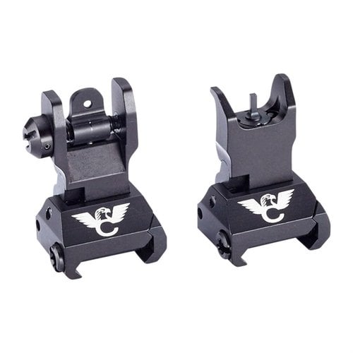 WILSON COMBAT AR-15 BACK-UP SIGHT SET on kestävä, säädettävä ja helposti kiinnitettävä vaihtoehto, joka sopii standardiin Picatinny-rail. Valmistettu Yhdysvalloissa.