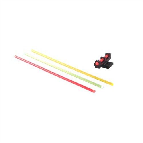 .175" LIGHTNING ROD SIGHTS tarjoaa kirkkaan punaisen näkymän, joka ohjaa katseesi kohteeseen ja toimii hyvin ghost ring, v-notch ja perinteisten tähtäinten kanssa.