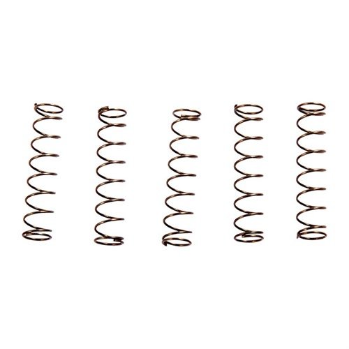 Aito, Mil-spec laatuinen AR-15/M16 MAGAZINE RELEASE SPRING, joka on täydellinen varaosa. Pakkaus sisältää 5 kpl kestäviä teräspalikoita.