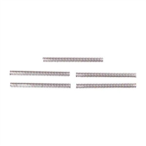 Aito, Mil-spec -laatuinen AR-15/M16 Pivot Pin Detent Spring 5 pakkaus, täydellinen varaosien kokoamiseen tai hätätilanteisiin. Kestäviä teräspalikoita.